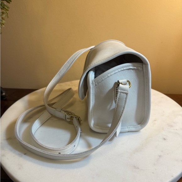 COACH vintage EMMIE white bag🔥9018 stunner - Picture 5 of 14
